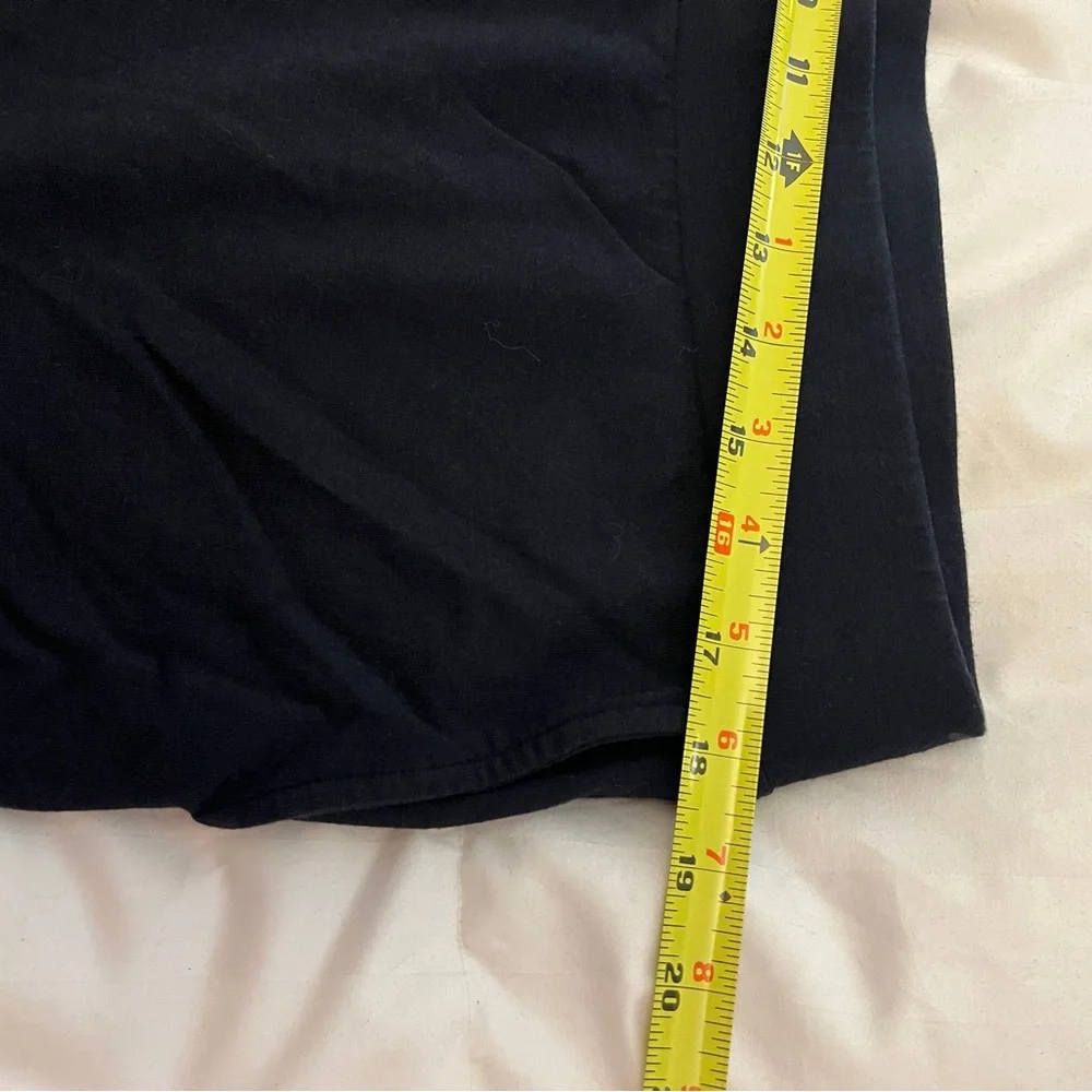 J Jill Stretch Pants leisure athletic travel comfy black Sz L